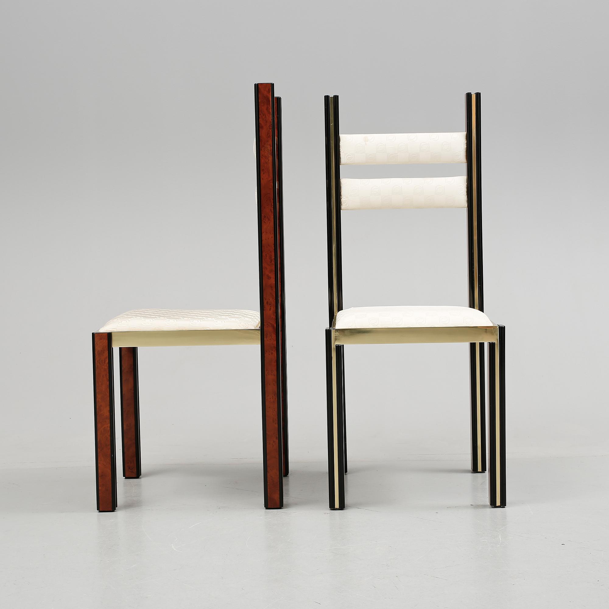 MATGRUPP, 7 delar, Paolo Barracheli "Roaman Deco" ca 1980.