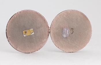 LJUSSTAKAR, 1 par, silver, Göteborg 1958.