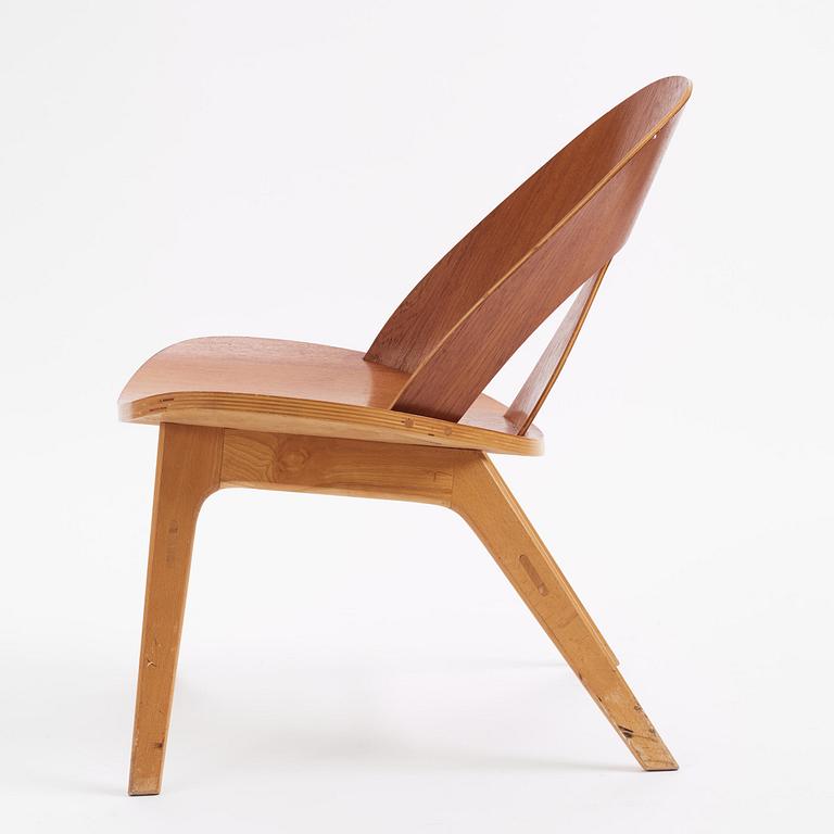 Børge Mogensen, a chair, cabinetmaker Erhard Rasmussen, Denmark, ca 1949.