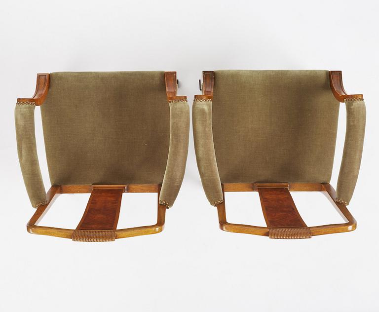 Nordiska Kompaniet, a pair of armchairs, 1943.