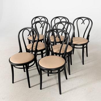 A set of seven Thon chairs 21st century.