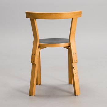 ALVAR AALTO, chair, model 68, Artek, 1970/1980s.