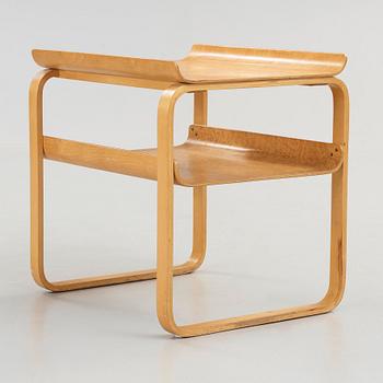 Alvar Aalto, a 'model 75' birch table, made on license by Aalto Design Hedemora for Artek, Sweden 1946-56.