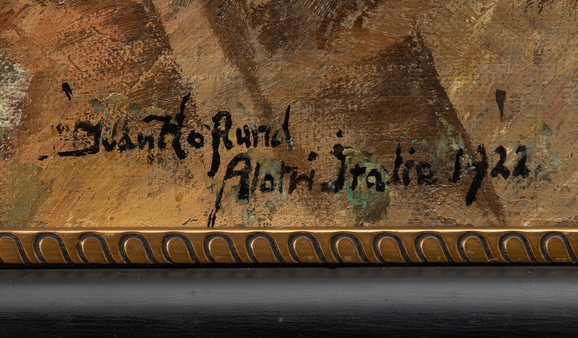 Ivan Hoflund, Southern street scene.