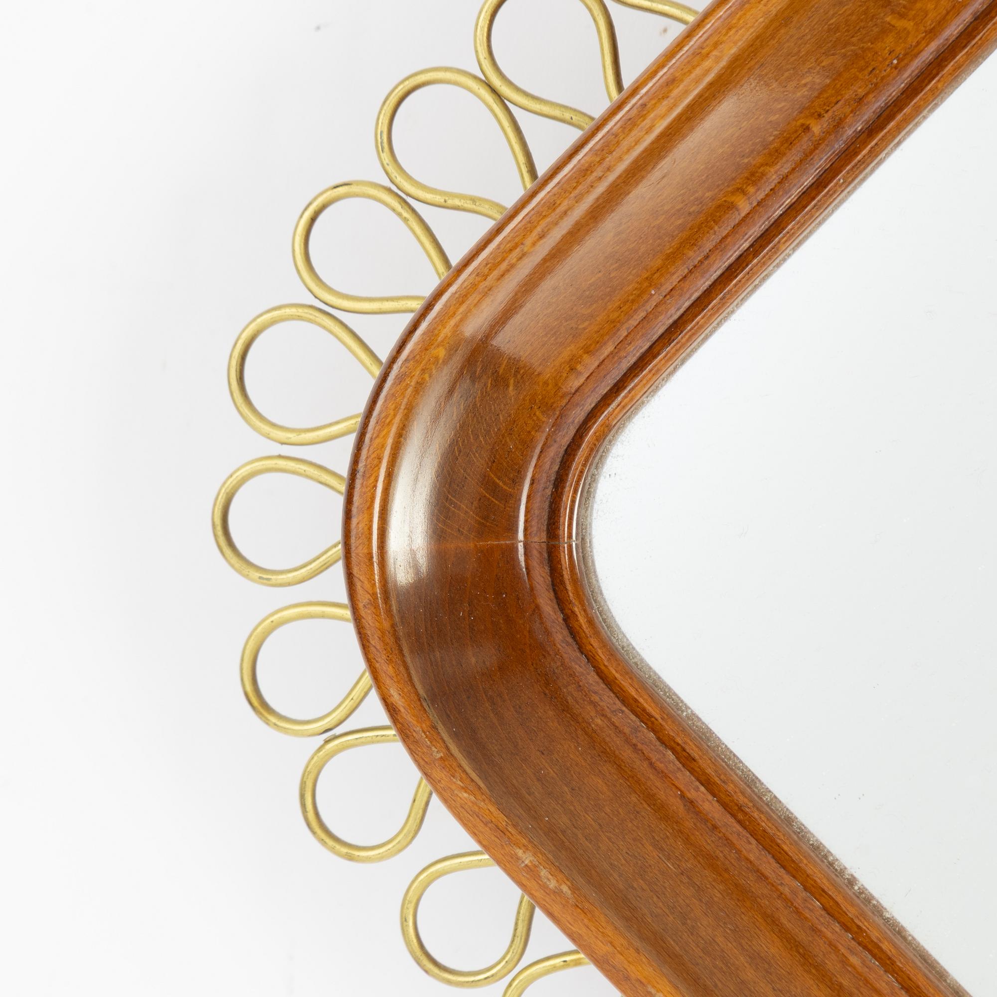 Mirror, Swedish Modern, 1940s.