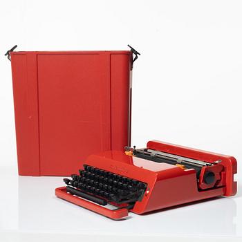Ettore Sottsass, Typewriter, "Valentine", Olivetti, Italy, second half of the 20th century.