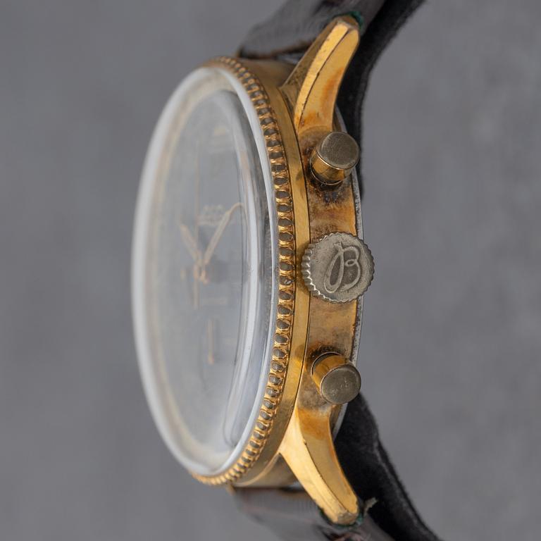 Breitling, Navitimer, kronograf, "AOPA All Black", "Officer Tor Backlund", ca 1961.