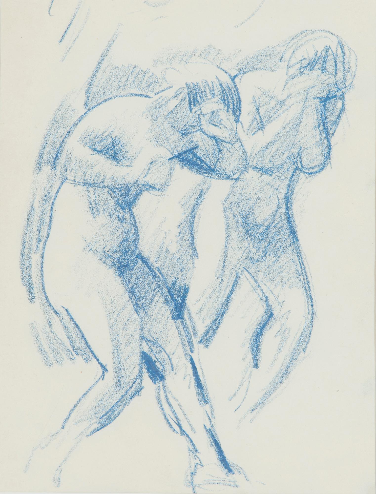 Santeri Salokivi, drawings, 4 pcs.