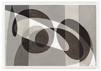 401. Pierre Olofsson, Gray Composition.