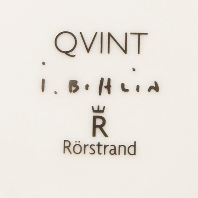 Jonas Bohlin, servis Qvint 28 dlr Rörstrand porslin.