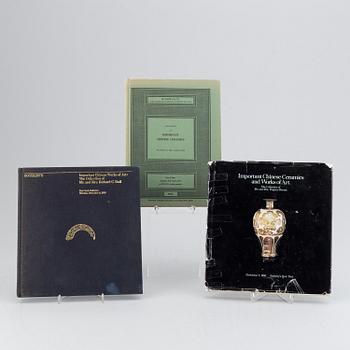 A group of three auction books/catalogues, Sothebys, Chinese ceramics and works of arts, 1974-83.