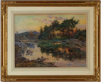 Anna Gardell-Ericson, akvarell, signerad Anna Gardell Ericson,