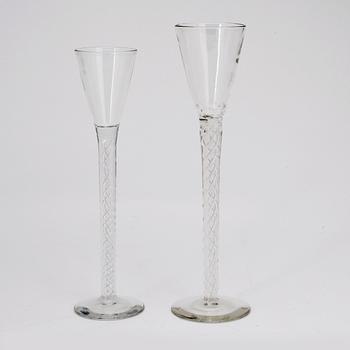 SPETSGLAS, 3+1 st, 1800/1900-tal.