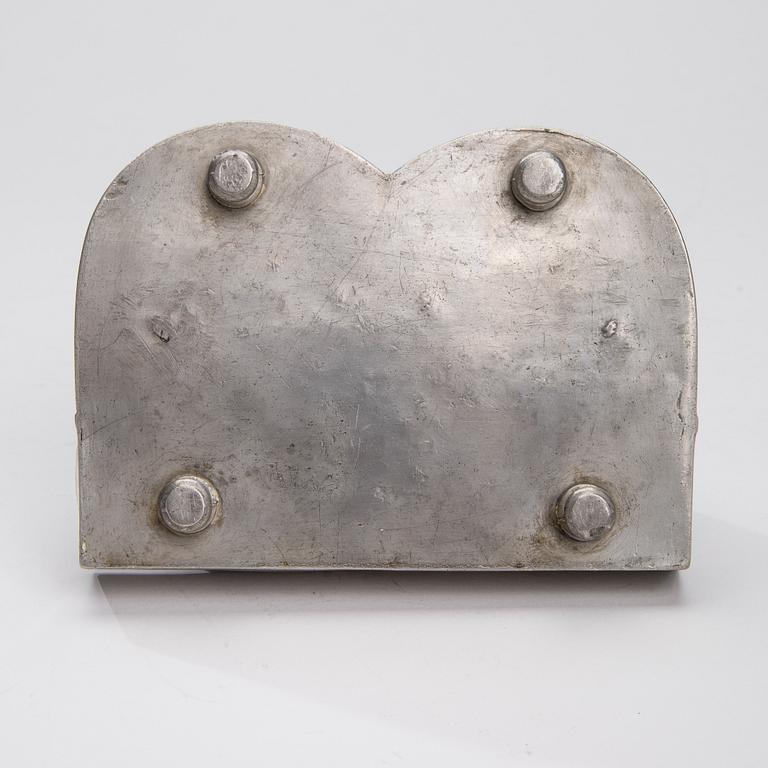 SKRIVSTÄLL, tenn, Mårten Hammarström, Vasa 1820.