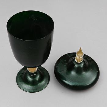 LOCKPOKAL, glas, Murano, 1900-tal.