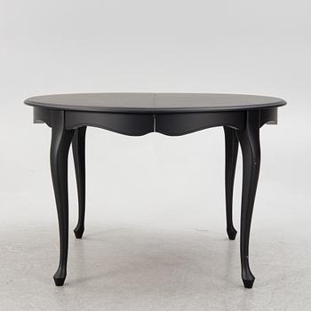 A rococo style dining table, second half oif the 20th century.