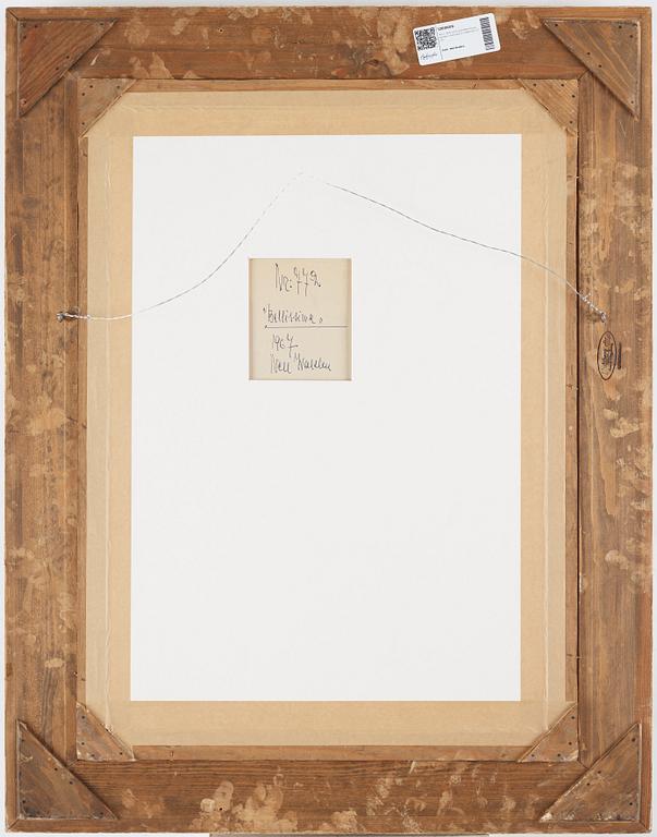 NELL WALDEN, mixxed medio on paper, signed and dated -67.