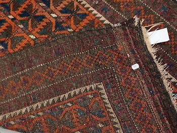 BÖNEMATTA, Beluch. Ca 100 x 135.