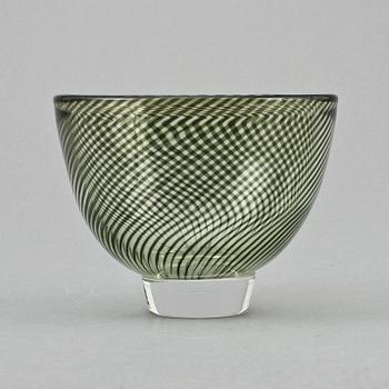 SKÅL, glas, "Slipgraal", Edward Hald, Orrefors, 1900-talets tredje kvartal.