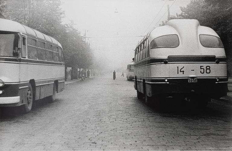 Antanas Sutkus, "In Vilnius's Streets, Bus No. 14-58, Vilnius, 1964".