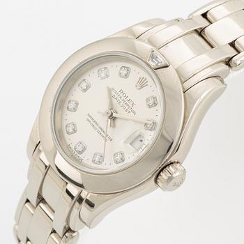 Rolex, Oyster Perpetual, Datejust, Pearlmaster, armbandsur, 29 mm.