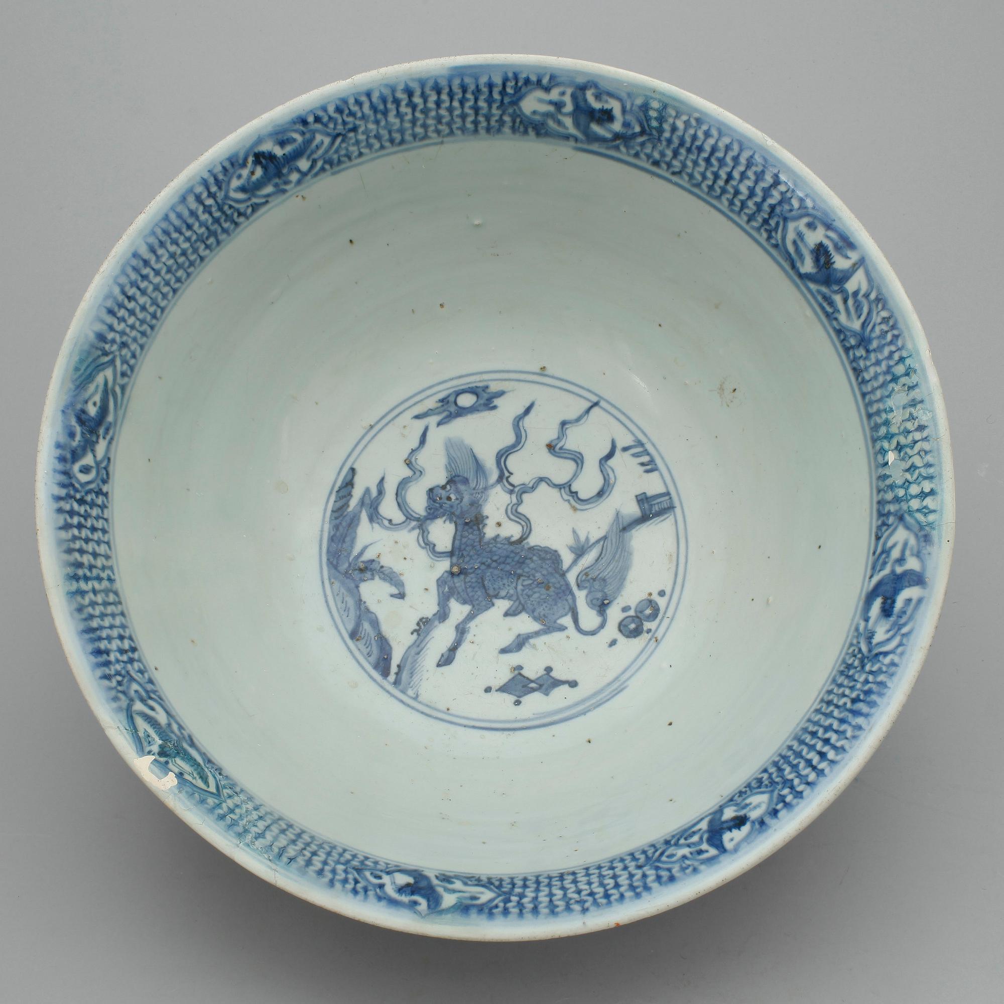 SKÅL, porslin Mingdynastin.