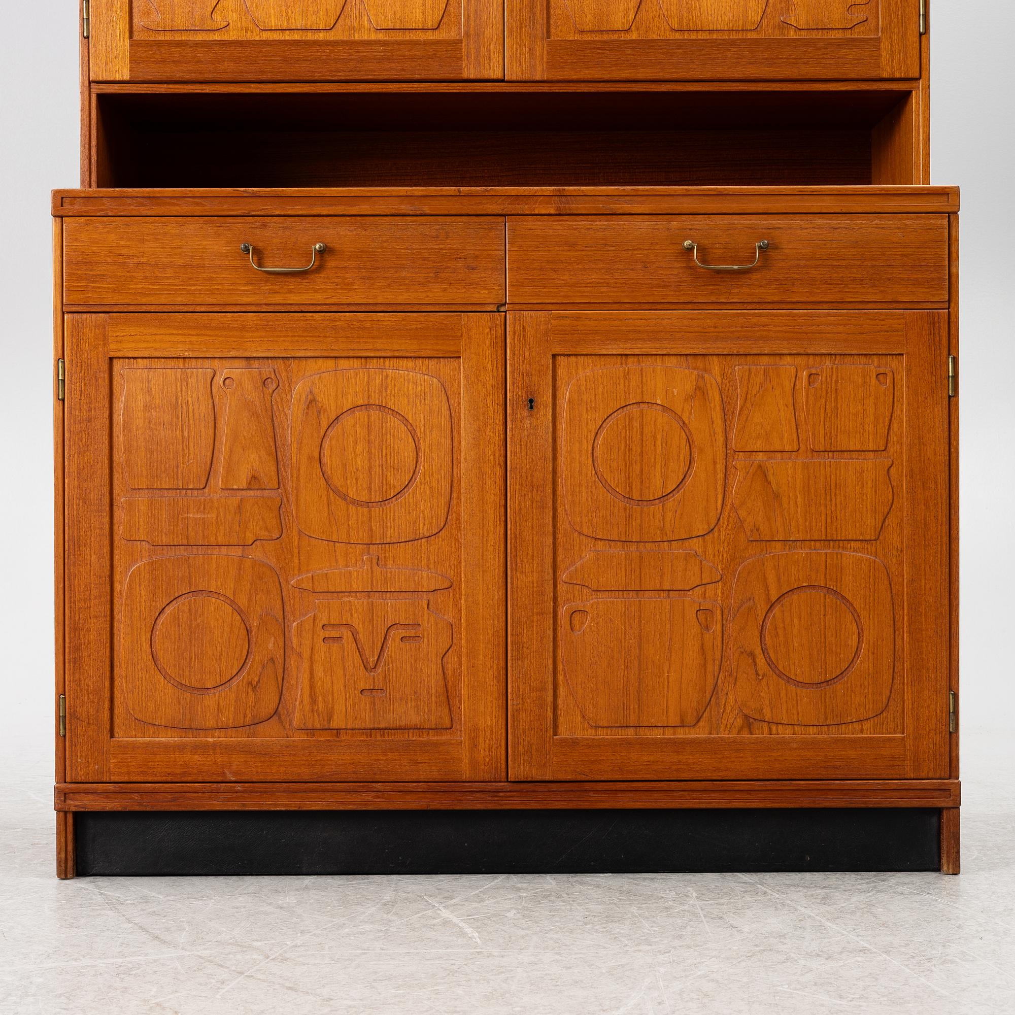 Yngve Ekström, cabinet, "Krus", AB Westbergs Möbler, Tranås, model designed in 1955.