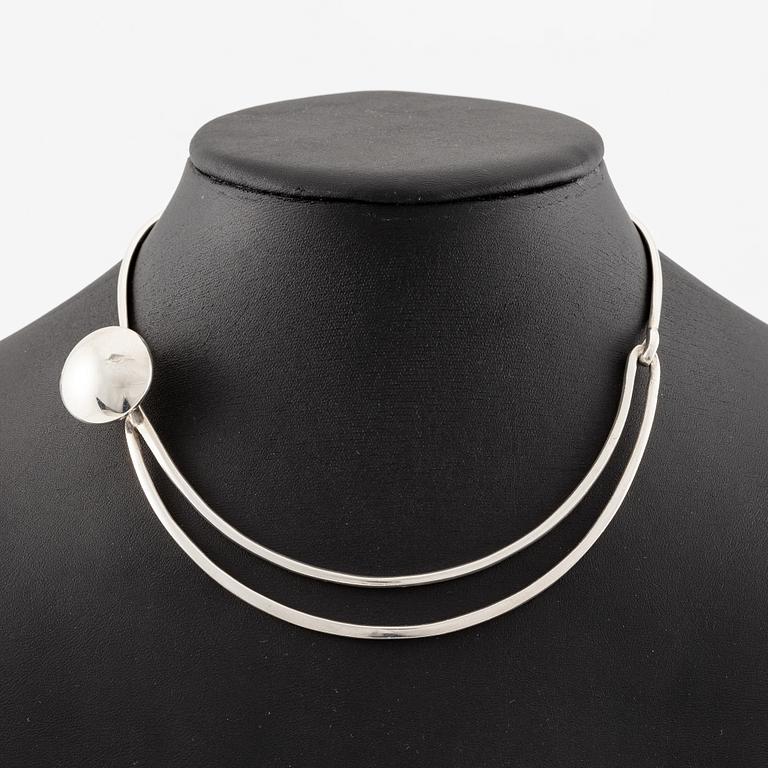 Bo Klevert, necklace, sterling silver.