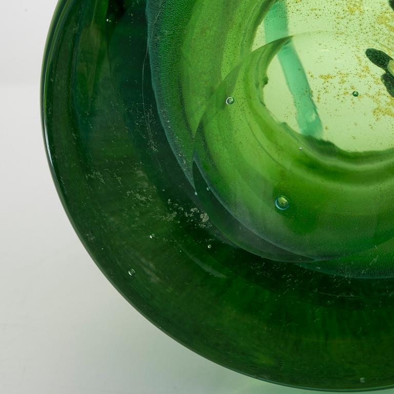 Oiva Toikka, "Pampula" malja / veistos, signeerattu Oiva Toikka Nuutajärvi Notsjö.