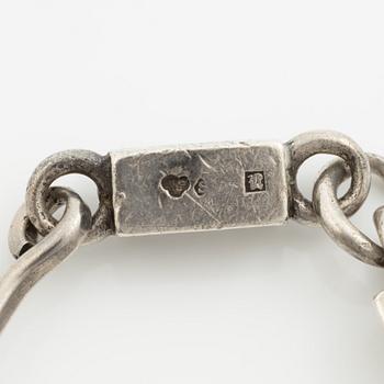 Wiwen Nilsson, arm bracelet, silver.