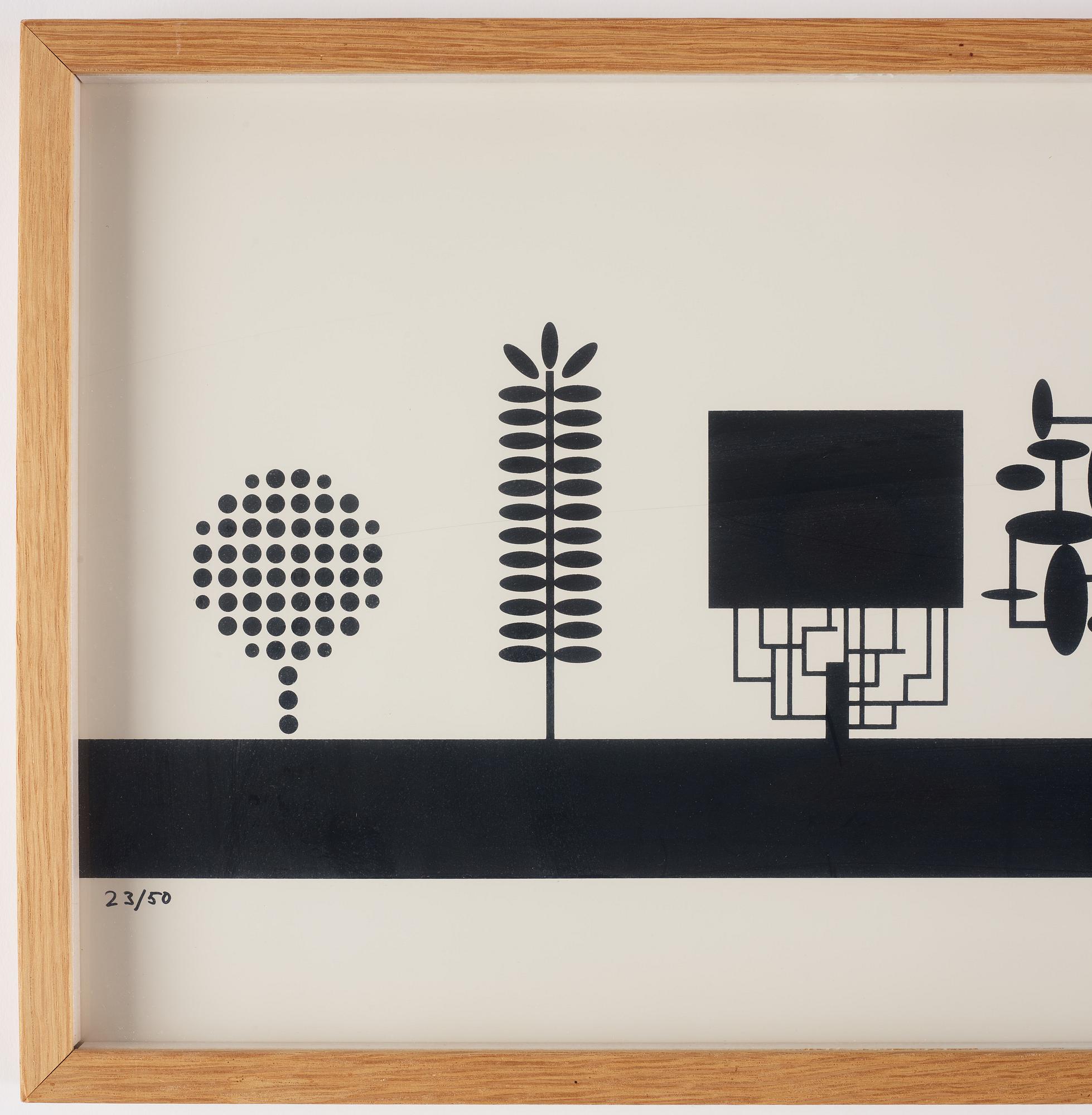Jacob Dahlgren, signerad och daterad 2004, serigrafi, ed. 23/50.