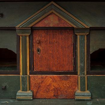 A swedish secretaire, dated 1848.