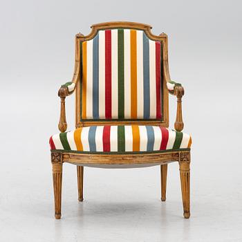 Armchair, Louis XVI, France, 18th century.