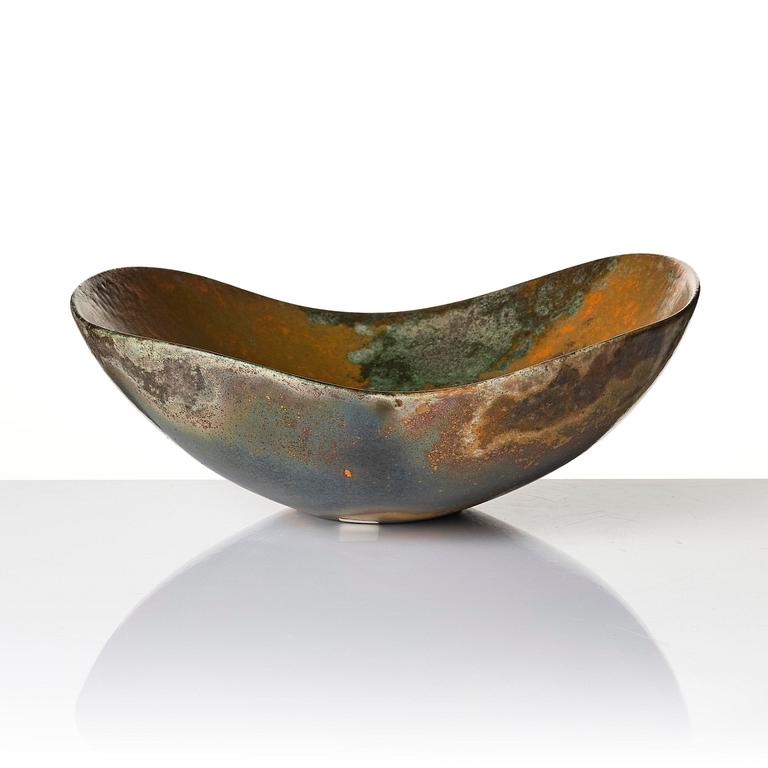 Hans Hedberg, a faience bowl, Biot, France.