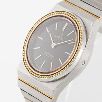 Omega, Constellation, wristwatch, 25.5 mm.