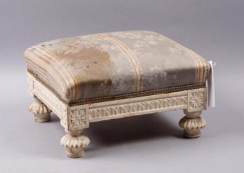 FOTPALL, delvis gustaviansk, sent 1700-tal.