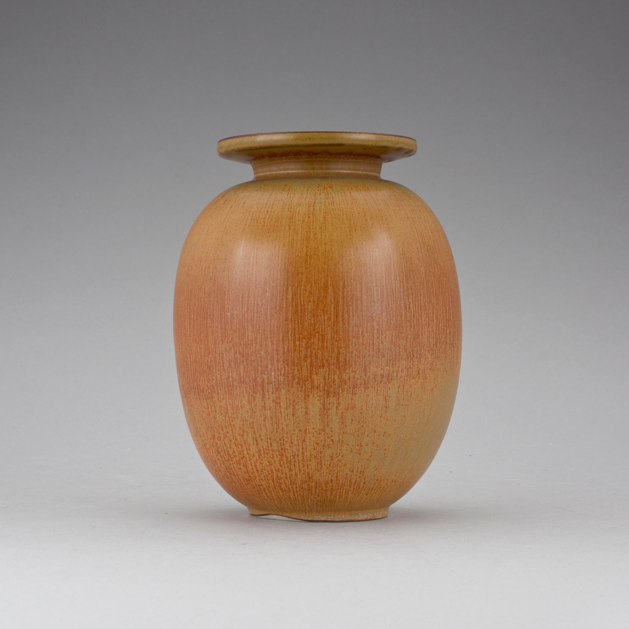 VAS, stengods, Gunnar Nylund, Rörstrand, signerad, 1930/40-tal.