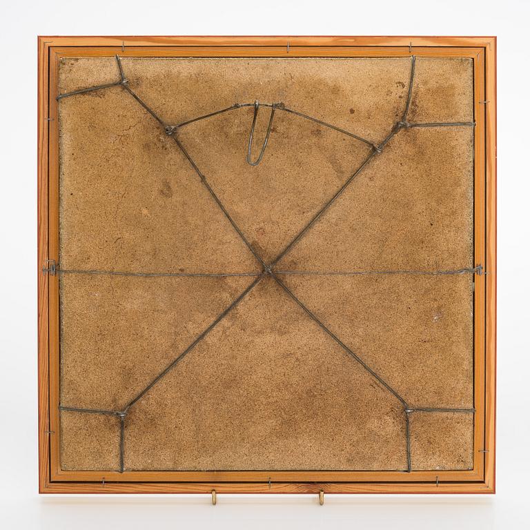 Rut Bryk, a stoneware relief signed Rut Bryk Arabia.