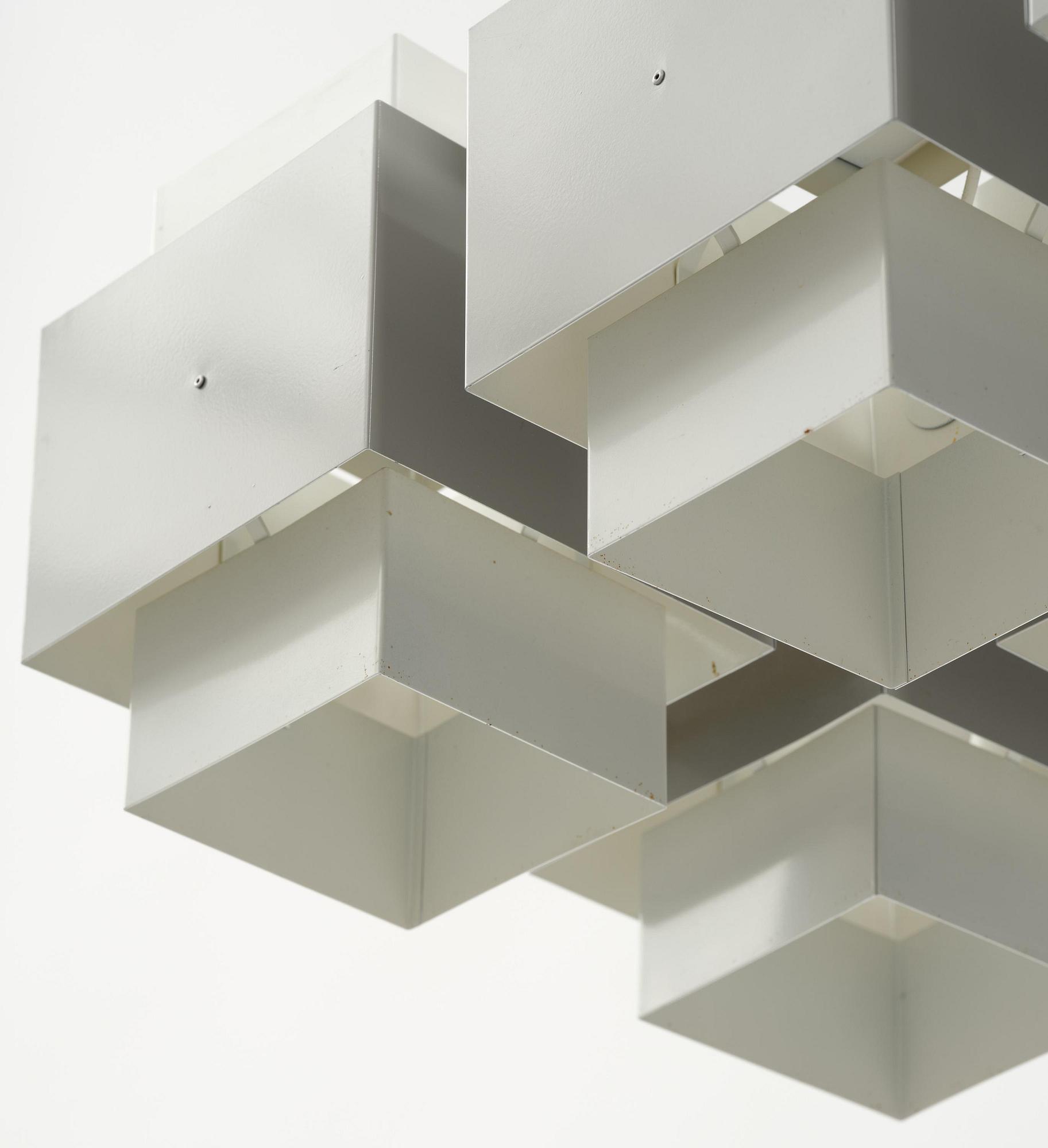 Hans-Agne Jakobsson, a "Selectra" ceiling lamp model "C 769/6", Hans-Agne Jakobsson AB, Markaryd, 1960s-70s.