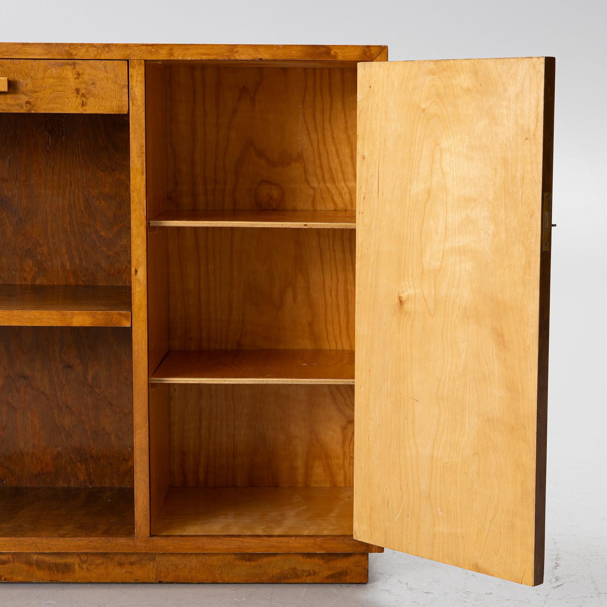 Bookcase, Functionalist, first half of the 20th century.