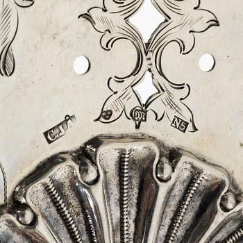 Bestick, silver, 6 delar, "Olga", 1849 - 1891.