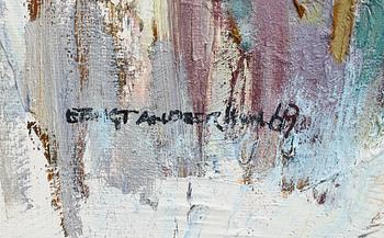 BENGT ANDERSSON RÅSSBYN, olja på duk, signerad och daterad 69.