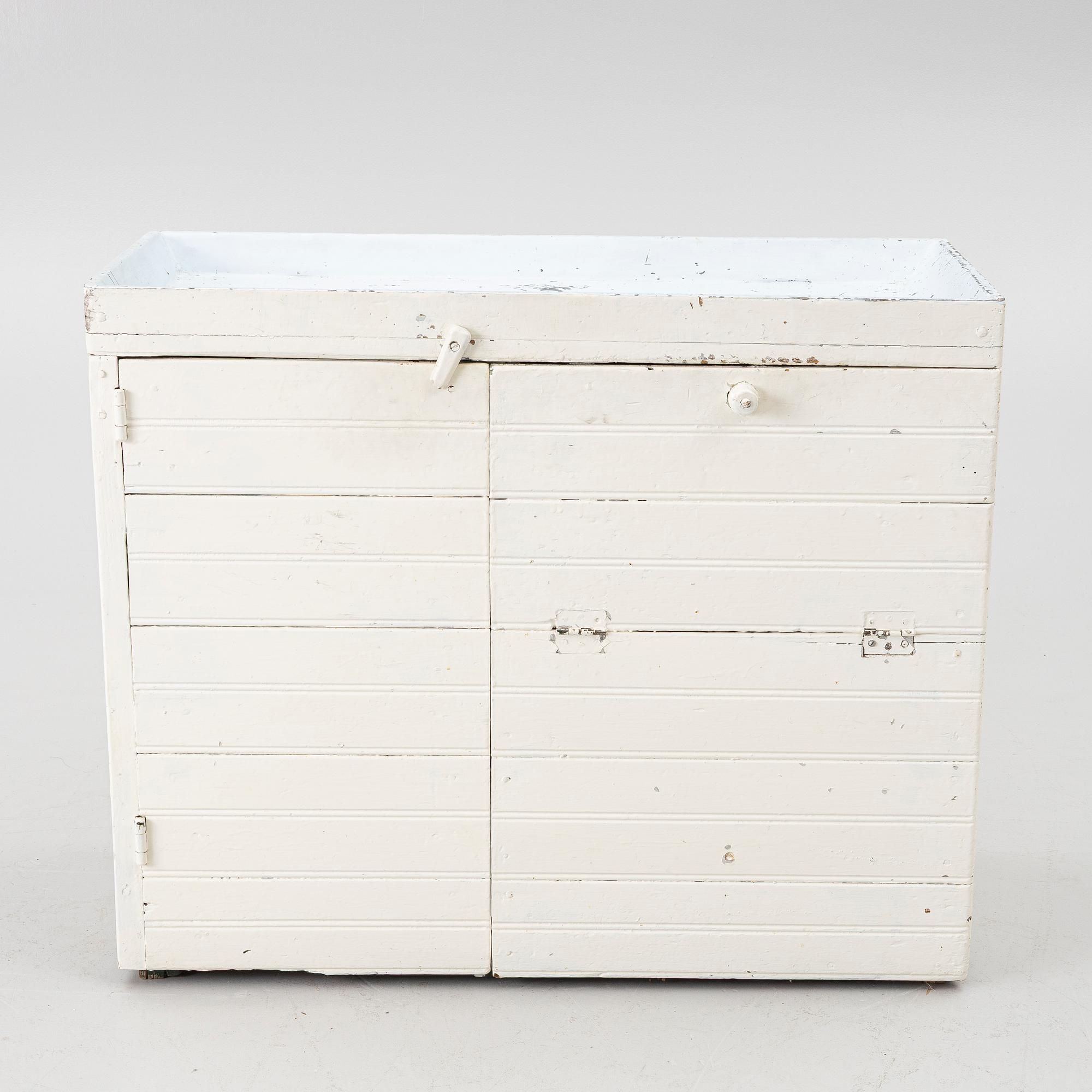 Sink cabinet, Hälsingland, late 19th century.