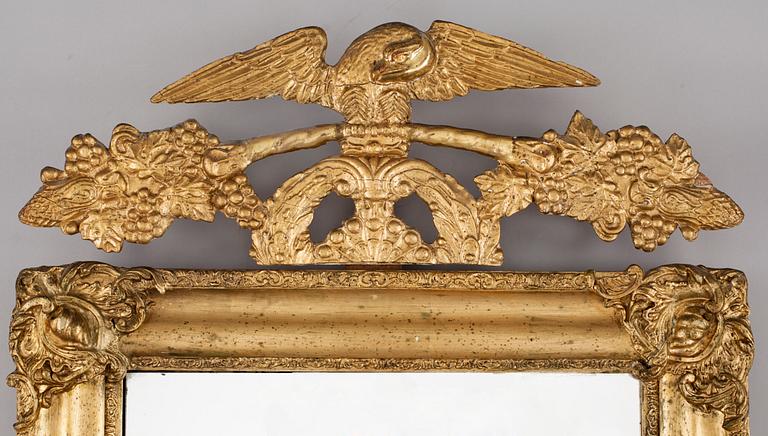 SPEGELLAMPETTER, ett par, empire, 1800-talets första hälft.