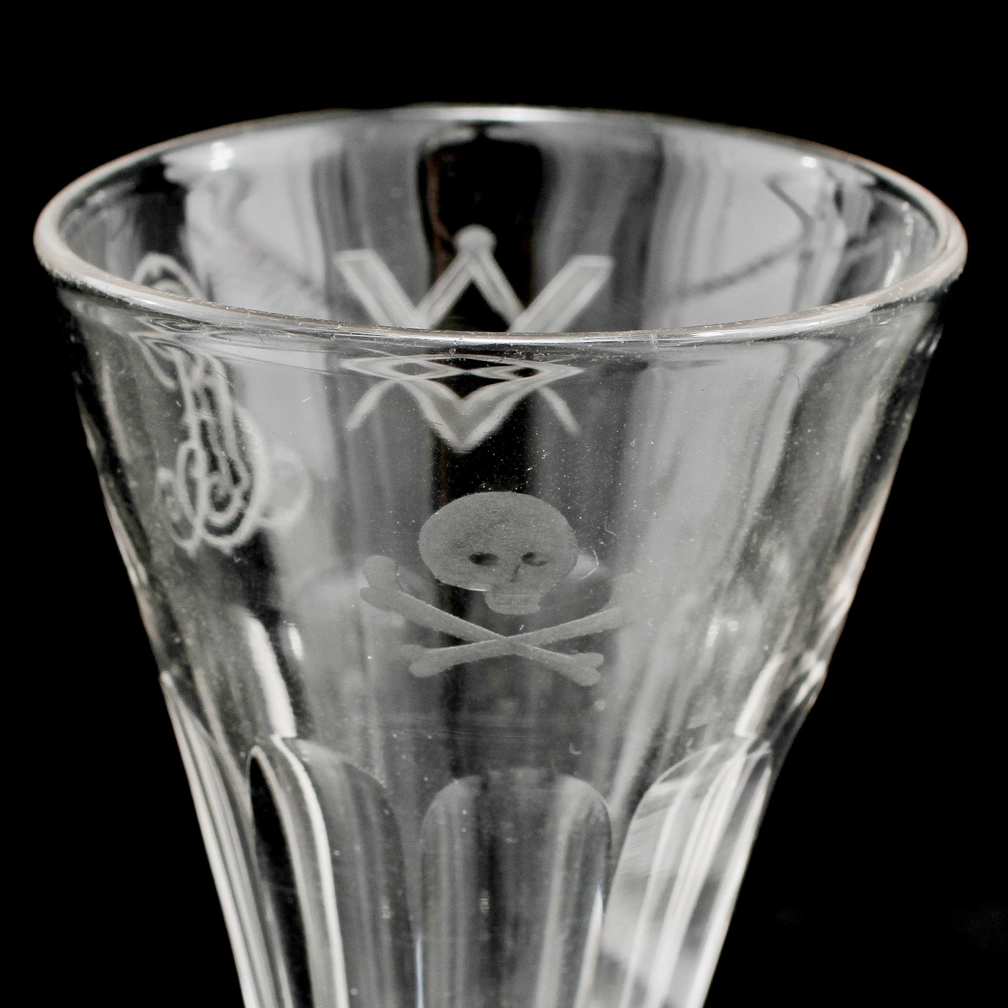 FRIMURARGLAS, 5 st, 1900-talets mitt.