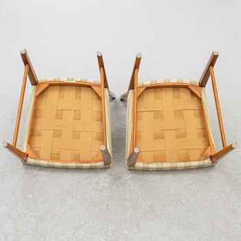 David Rosén, stolar, 6 st, "Futura", Nordiska Kompaniet, 1950-tal.