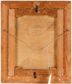 OKÄND KONSTNÄR, ett par, olja på duk, ej signerade, 1870-80 tal.