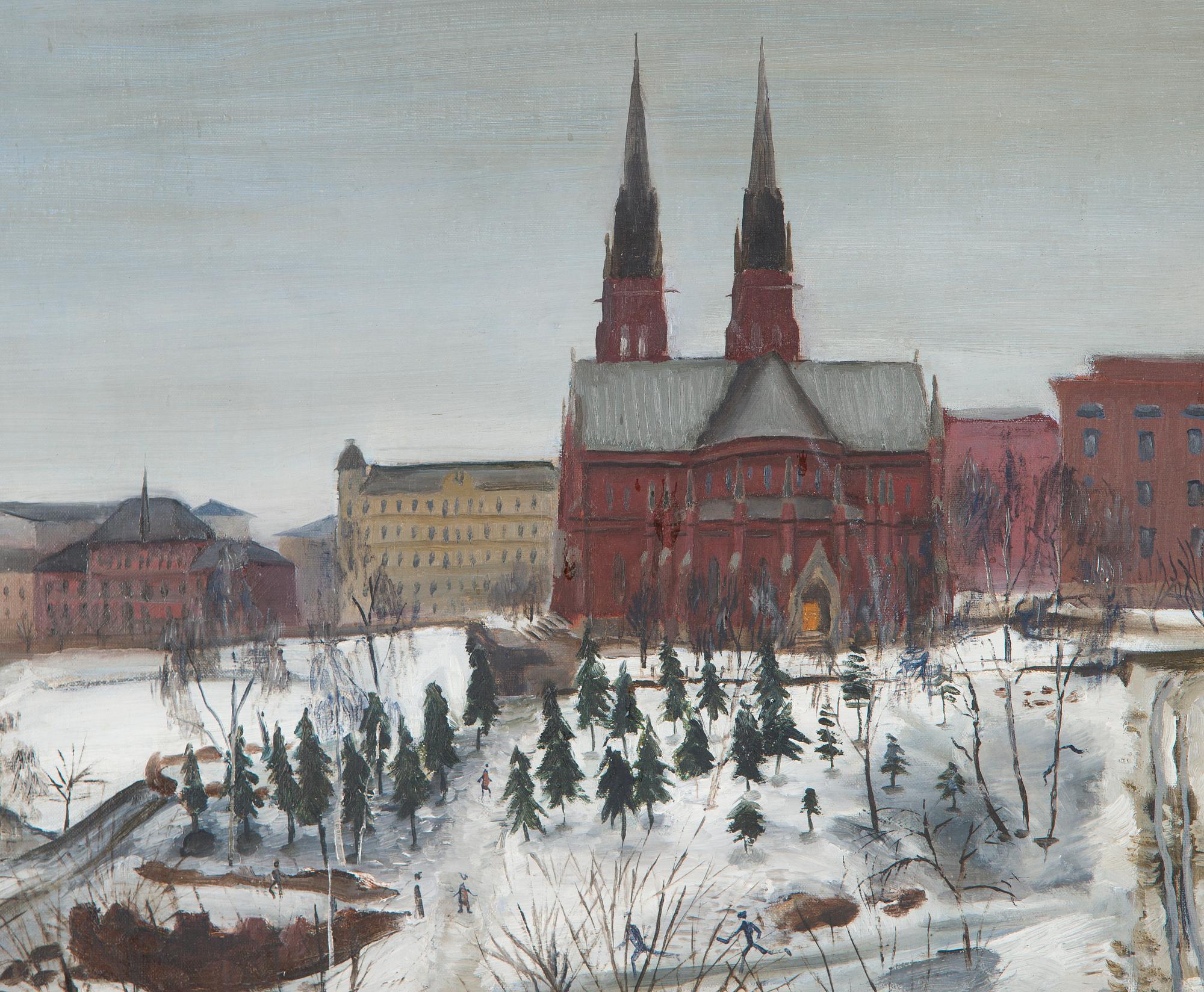 Sulho Sipilä, View towards Johanneksenkirkko.