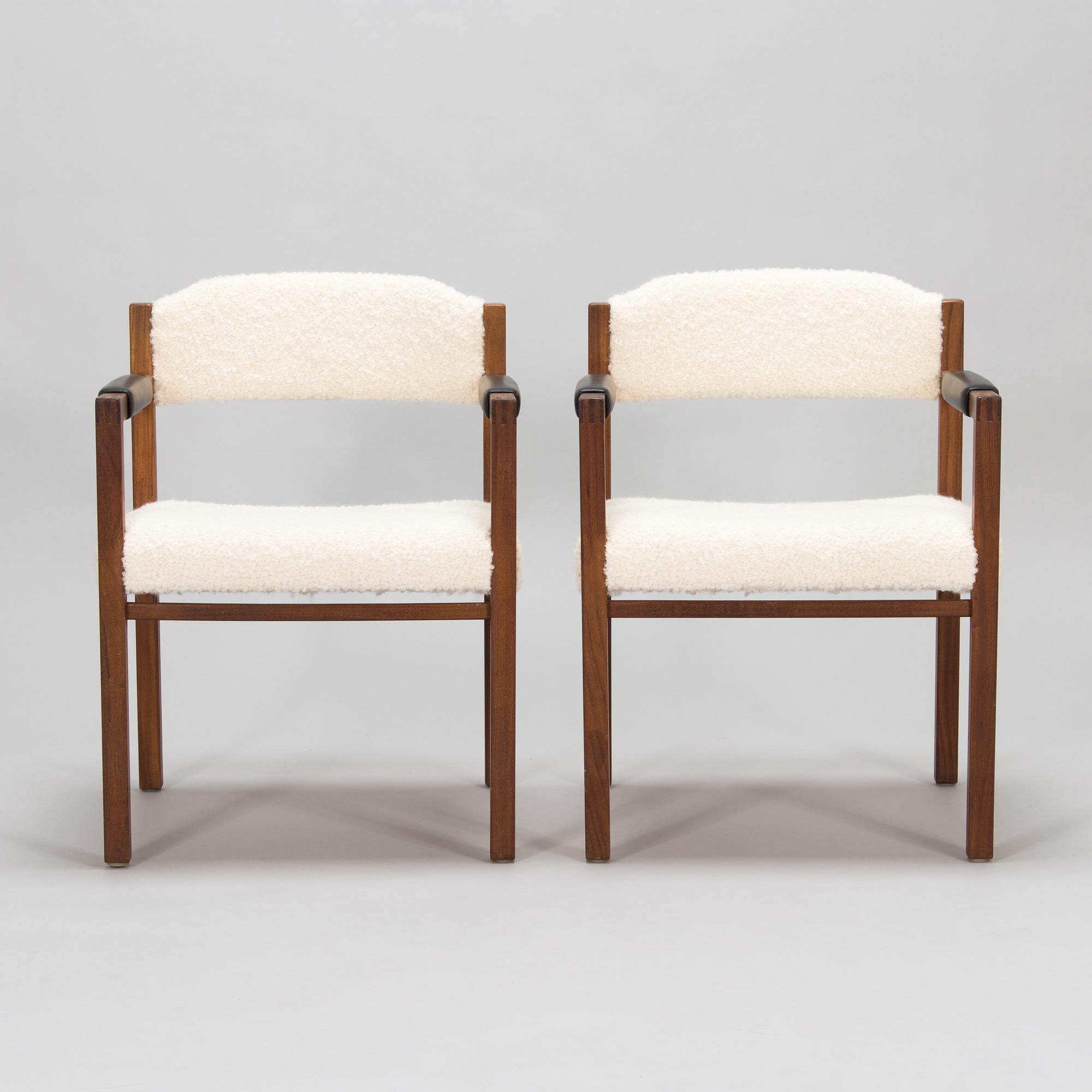 Reino Ruokolainen, a pair of armchairs, Haimi, Finland 1960s-70s.