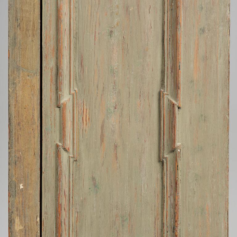 A Swedish late Baroque cabinet, first part 18th century.